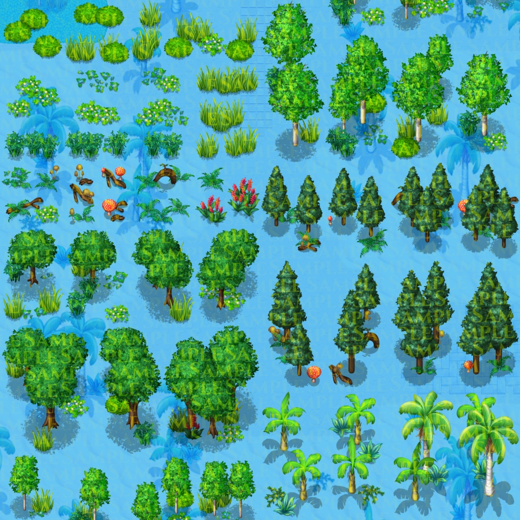 オーバーワールド タイルセット