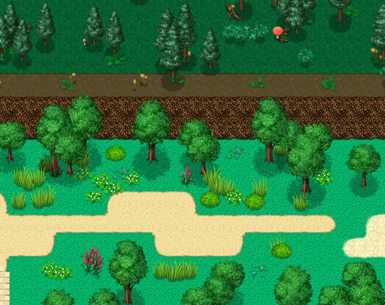 オーバーワールド タイルセット