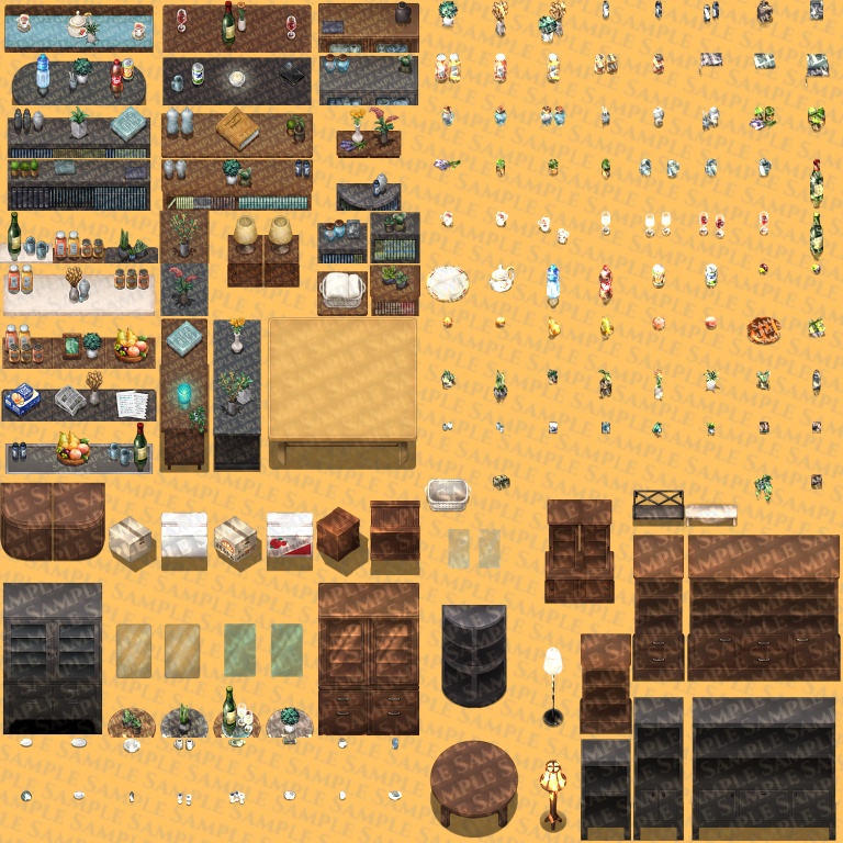 インテリア タイルセット ~ベーシック~