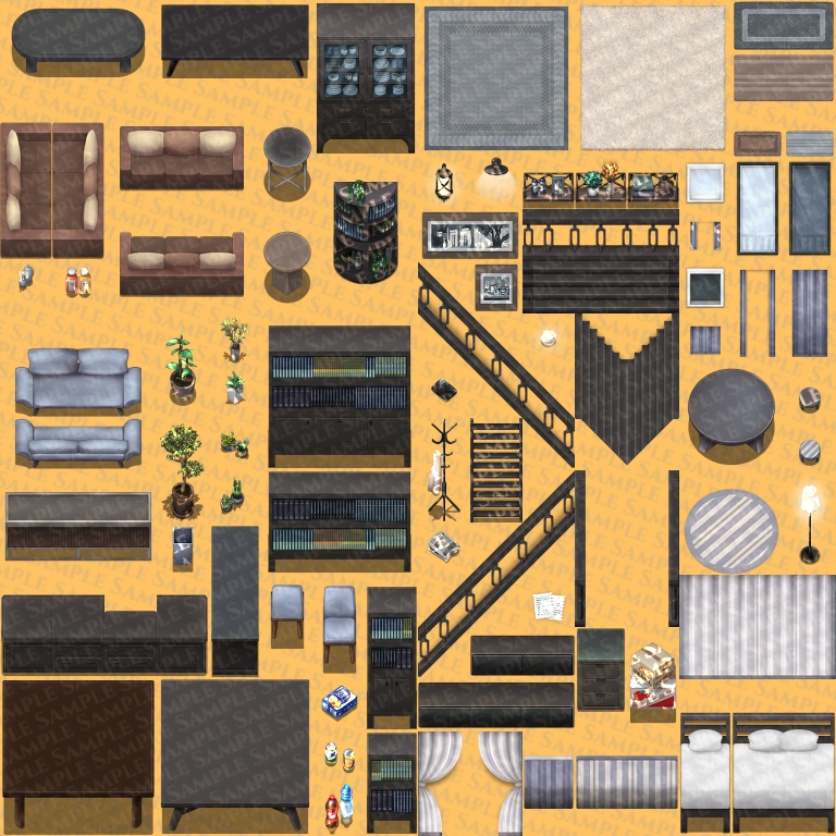 インテリア タイルセット ~ベーシック~