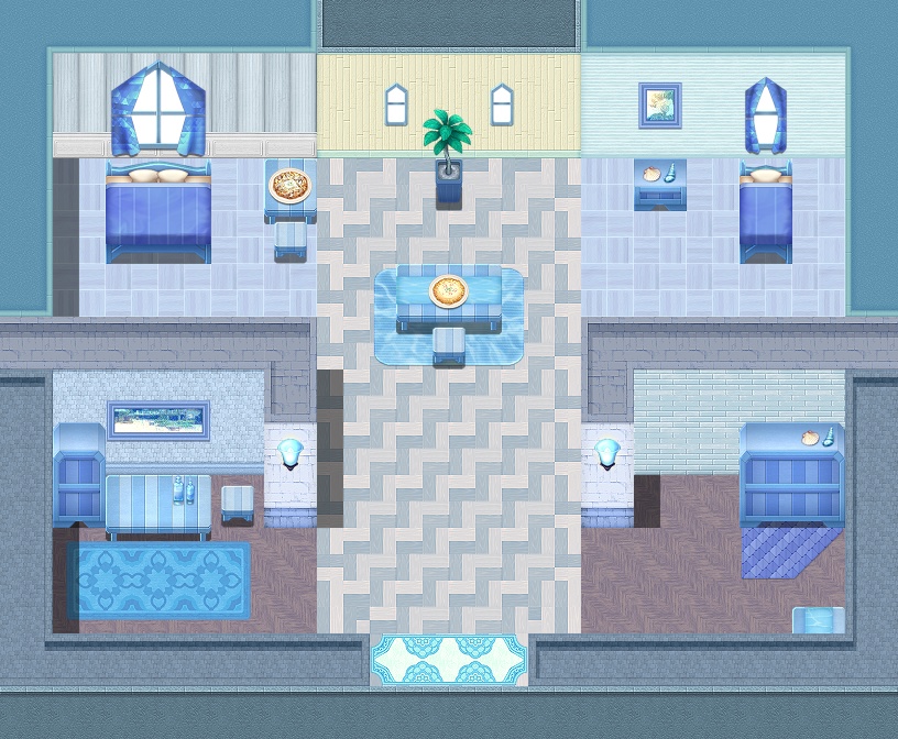 インテリア タイルセット ~カラフル~