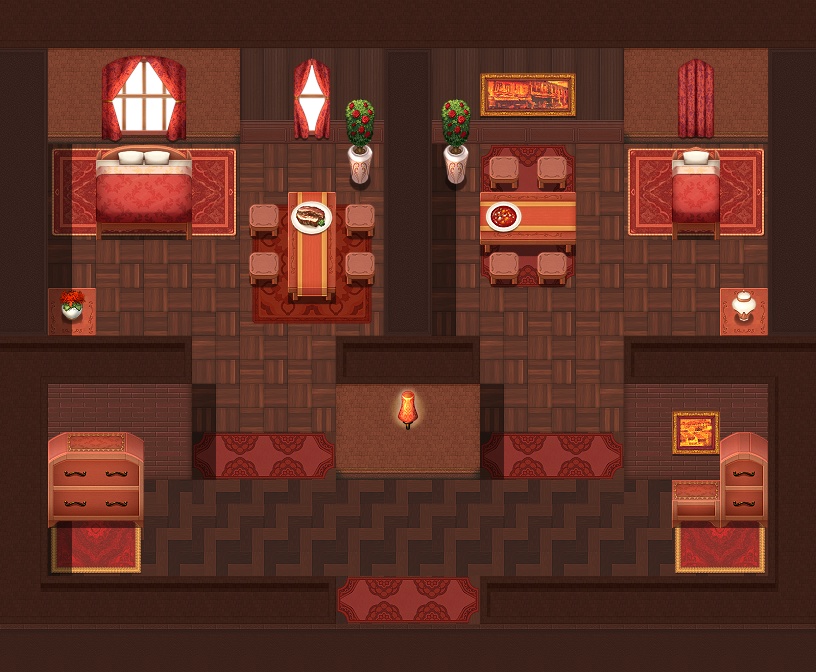 インテリア タイルセット ~カラフル~