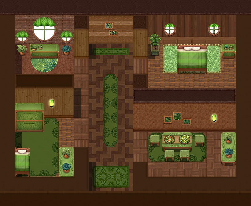 インテリア タイルセット ~カラフル~