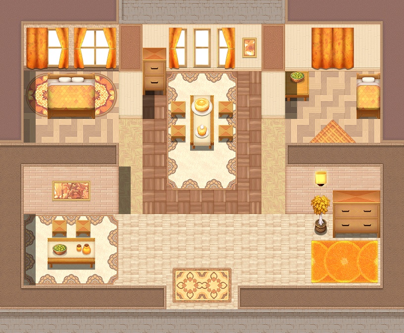 インテリア タイルセット ~カラフル~