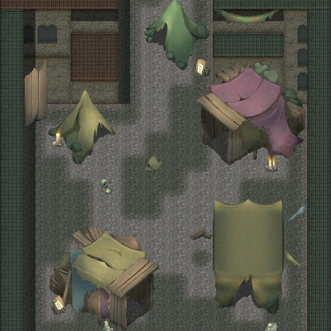 表裏の街 タイルセット