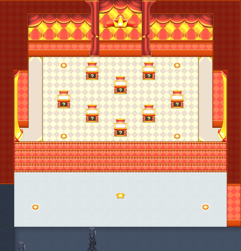 音楽フェスティバル&TVスタジオ タイルセット