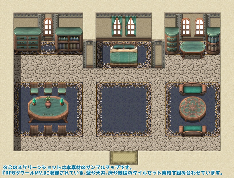 ファンタジー家具 タイルセット