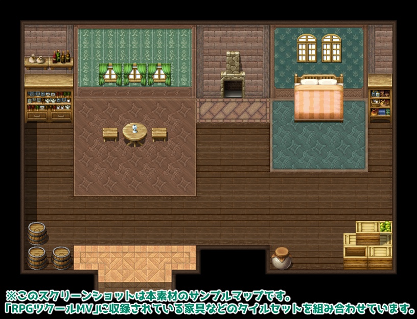 ファンタジー壁床 タイルセット