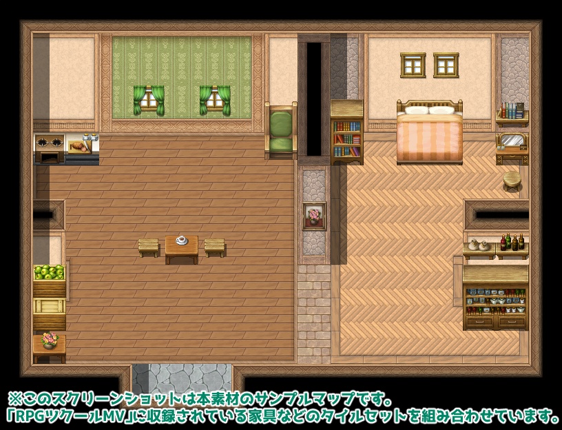 ファンタジー壁床 タイルセット