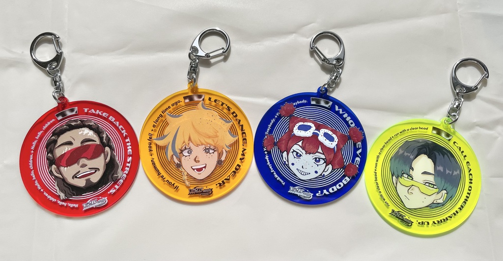 Y2Kアクリルキーホルダー