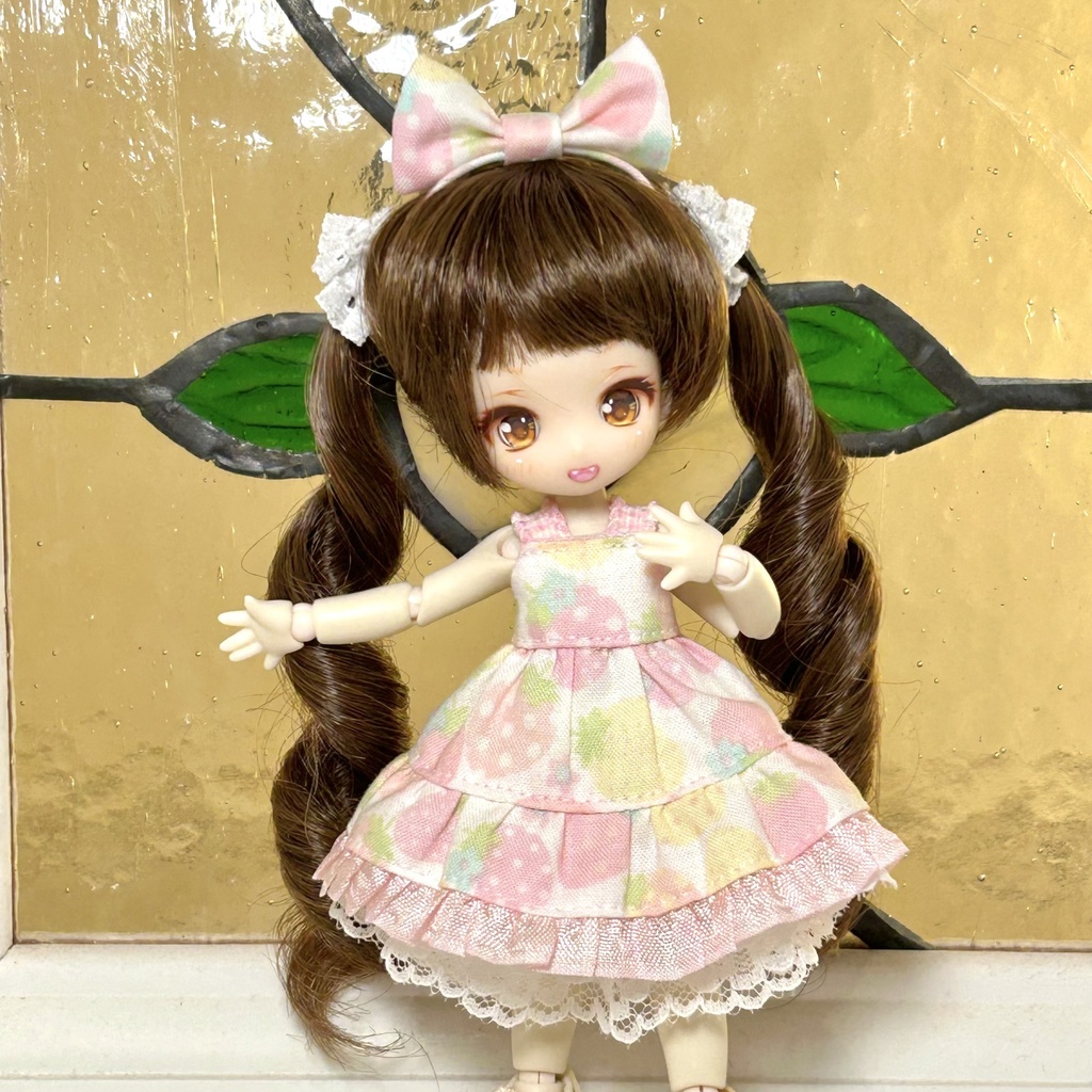 2way浴衣ドレス 1/12ドール用