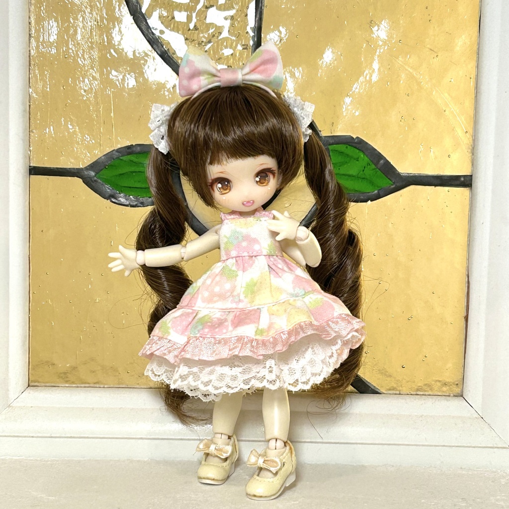 2way浴衣ドレス 1/12ドール用