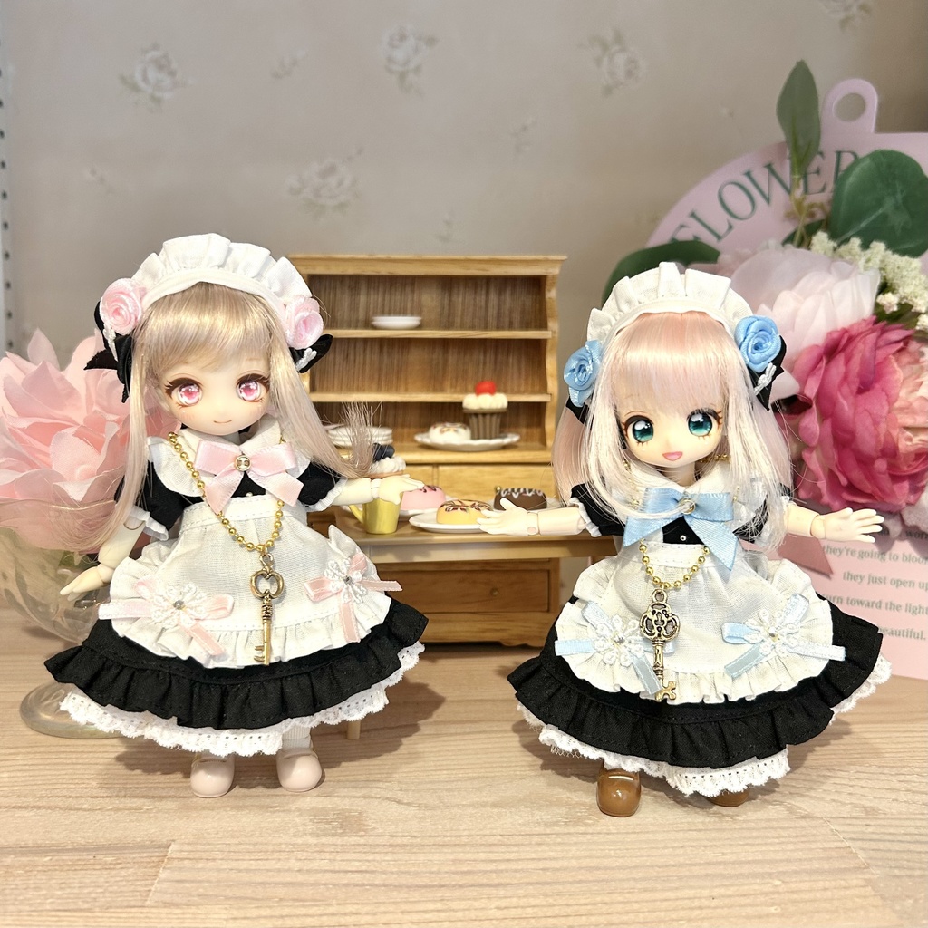メイド服　1/12ドール用