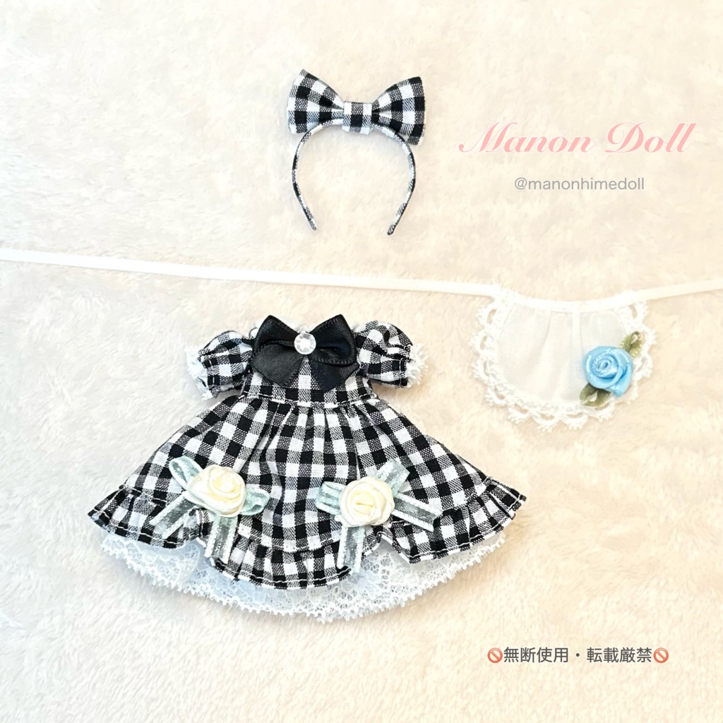 スカラップワンピースセット