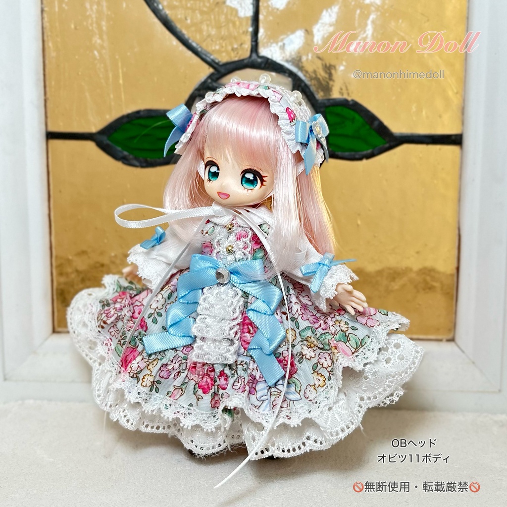 甘カワ🩵ワンピース オビツ11サイズ