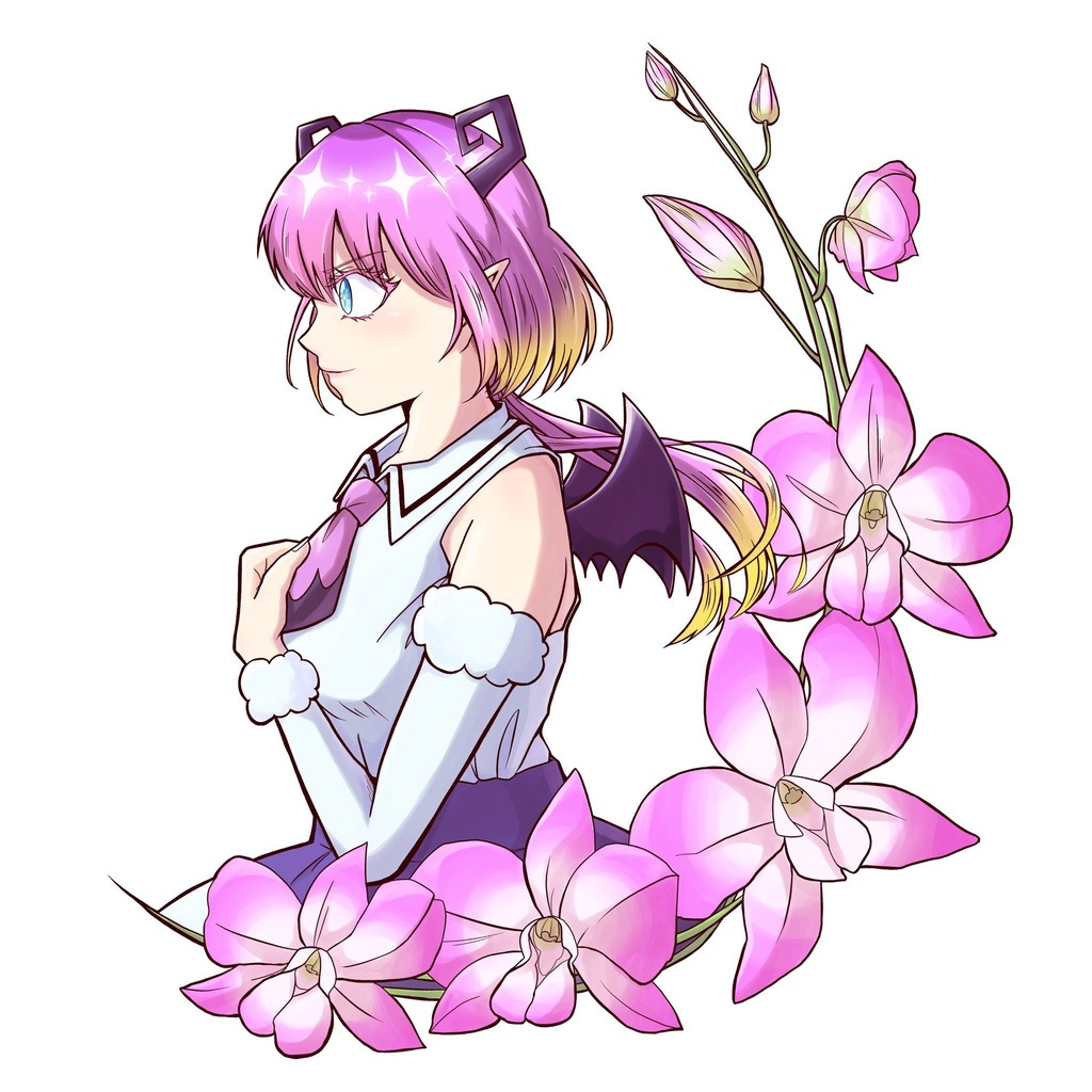 くろむちゃんアクリルキーホルダー 花畑行進曲 Booth