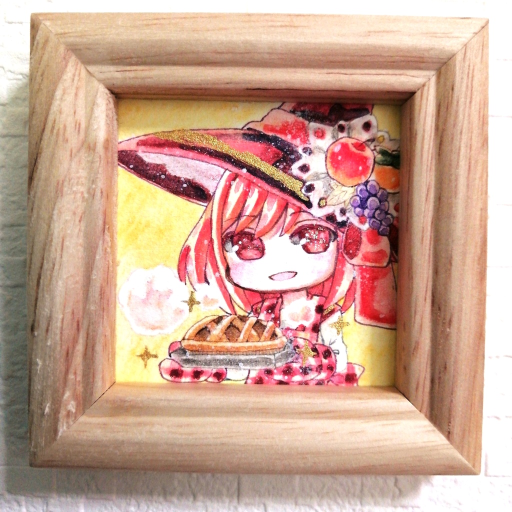 ミニ原画 小さな魔法使いと森の学校