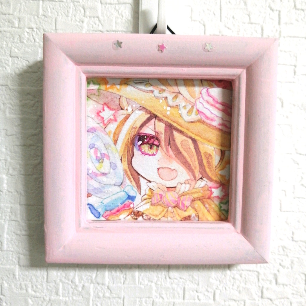 【ミニ原画】アリスの魔女&お菓子の魔女