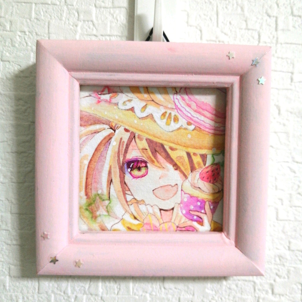 【ミニ原画】アリスの魔女&お菓子の魔女