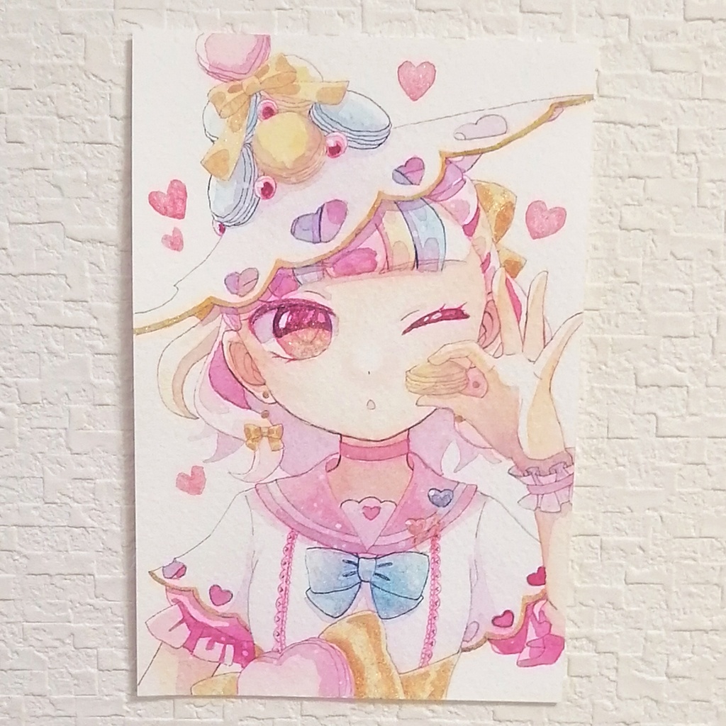 フレームレス原画(ハガキサイズ)