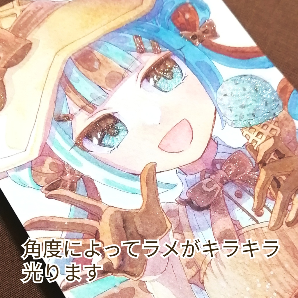 フレームレス原画(ハガキサイズ)