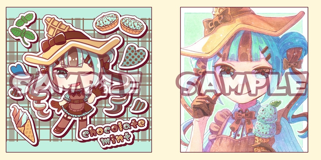 【イラスト本】sweets witch