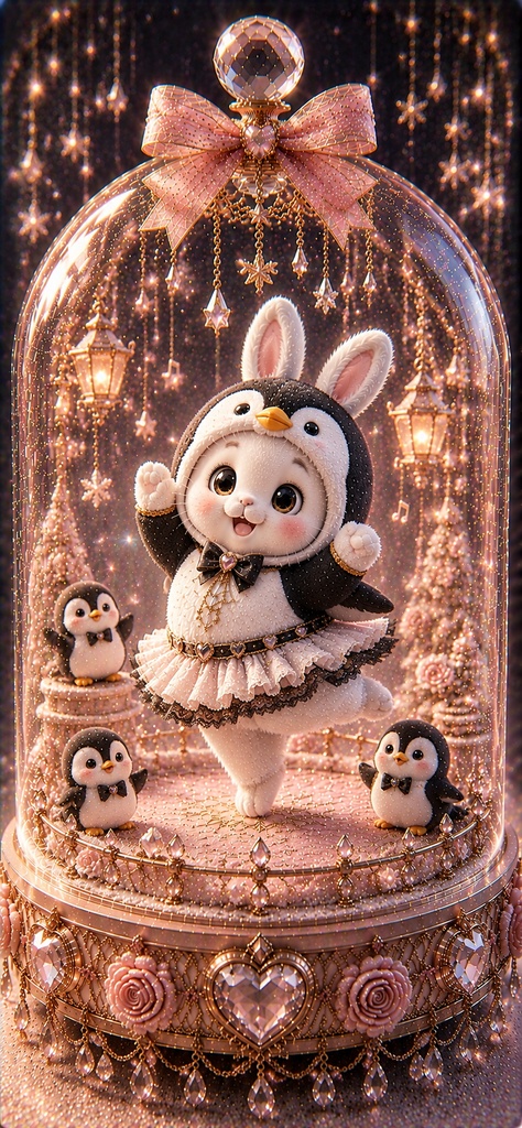 ペンギンになりたいウサギ🐧🐰