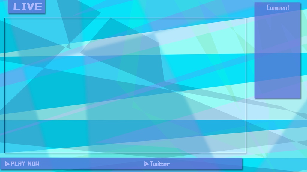 【無料配布】LIVE 配信用 背景画像