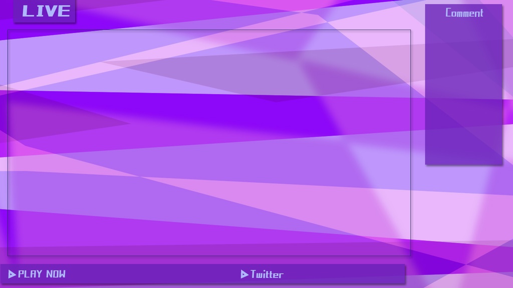 【無料配布】LIVE 配信用 背景画像