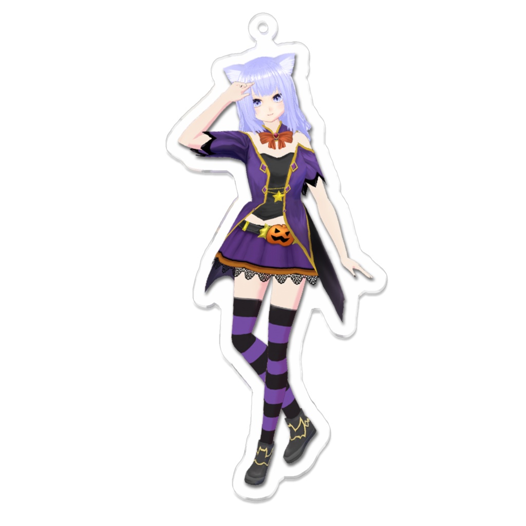 まるた malta_LT【Vtuber】ハロウィンアクリルキーホルダー