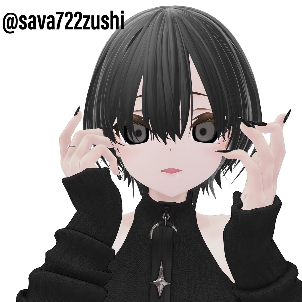 セール中!【2Avatars】Gray_Noise EYE texture 【しずく/メロトロン対応】