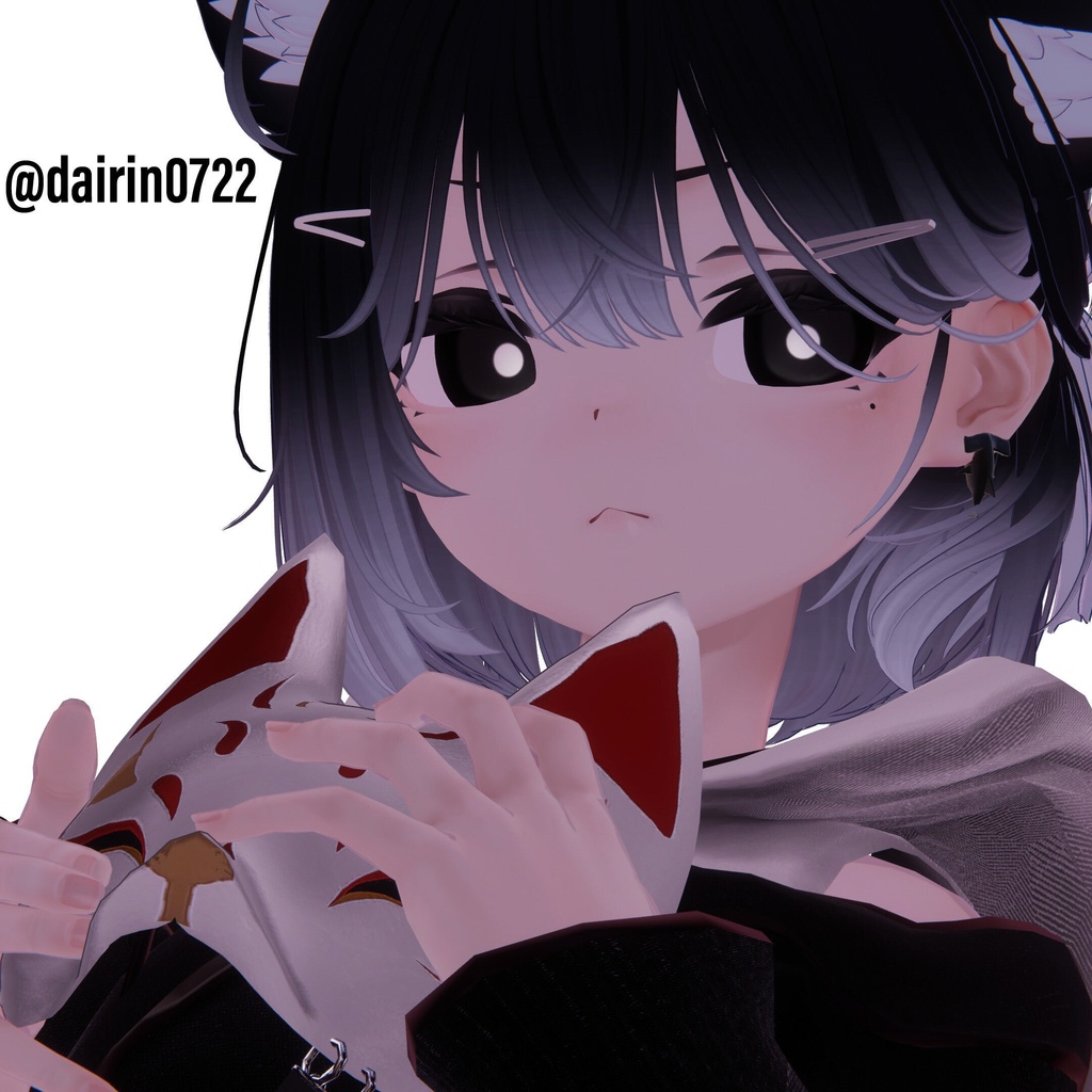 セール中!【2Avatars】Gray_Noise EYE texture 【しずく/メロトロン対応】