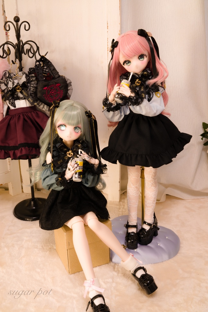 地雷系⚡フリルシャツ(ver.レース)