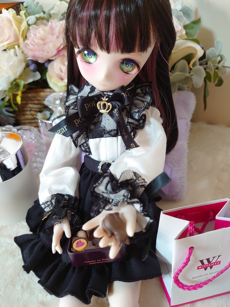 地雷系⚡フリルシャツ(ver.レース)