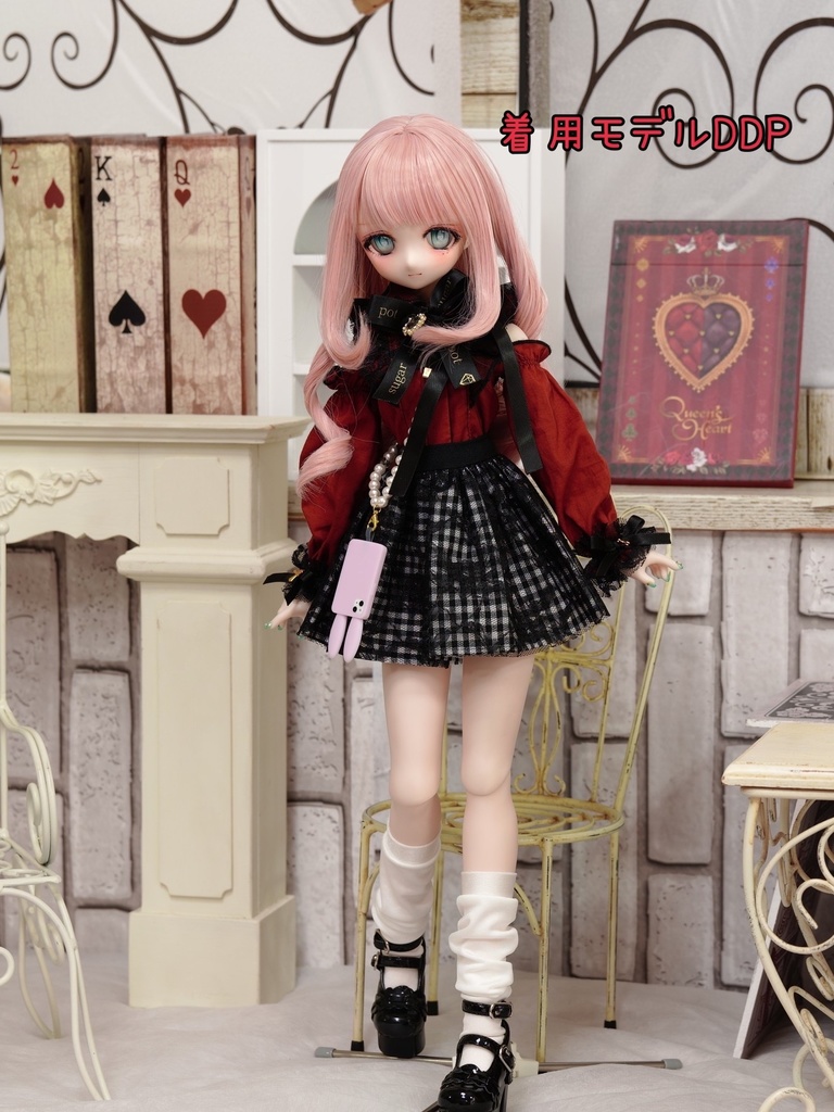 地雷系⚡フリルシャツ(ver.レース)