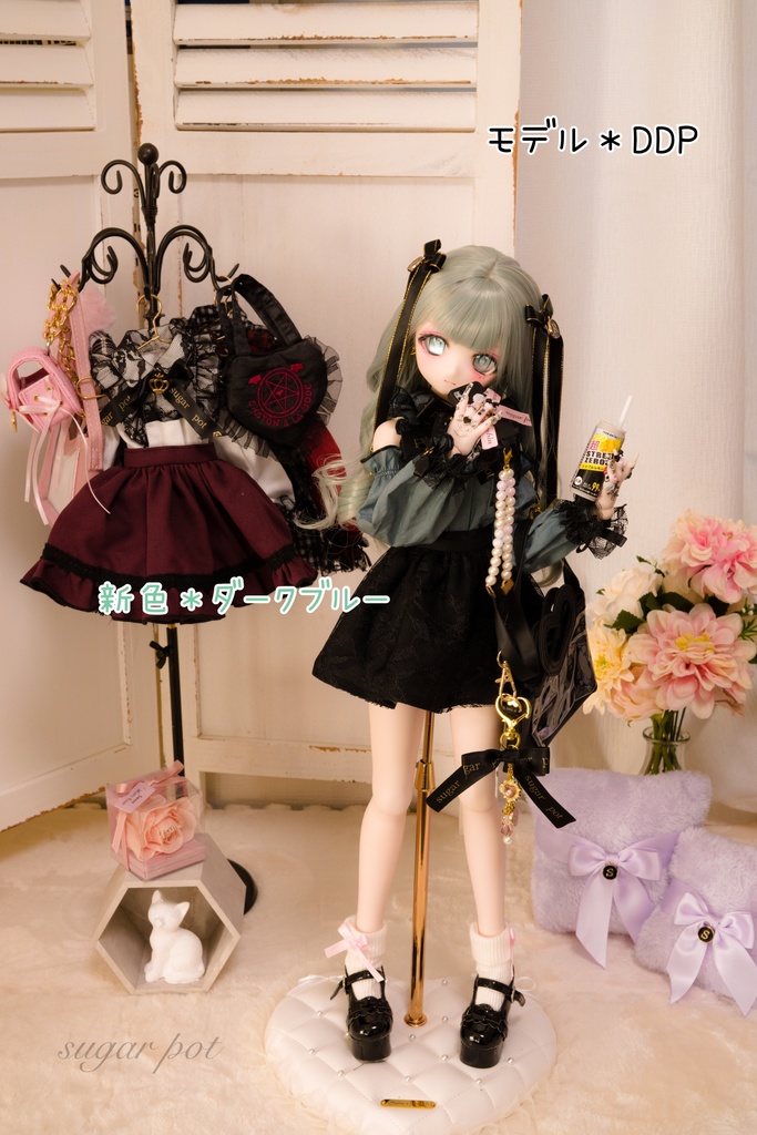 地雷系⚡フリルシャツ(ver.レース)