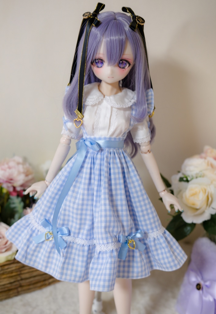 3wayギンガムチェック巻きスカート