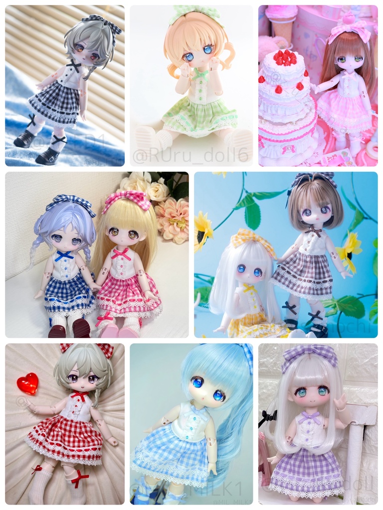 ミニミニサイズ💫ギンガムワンピース
