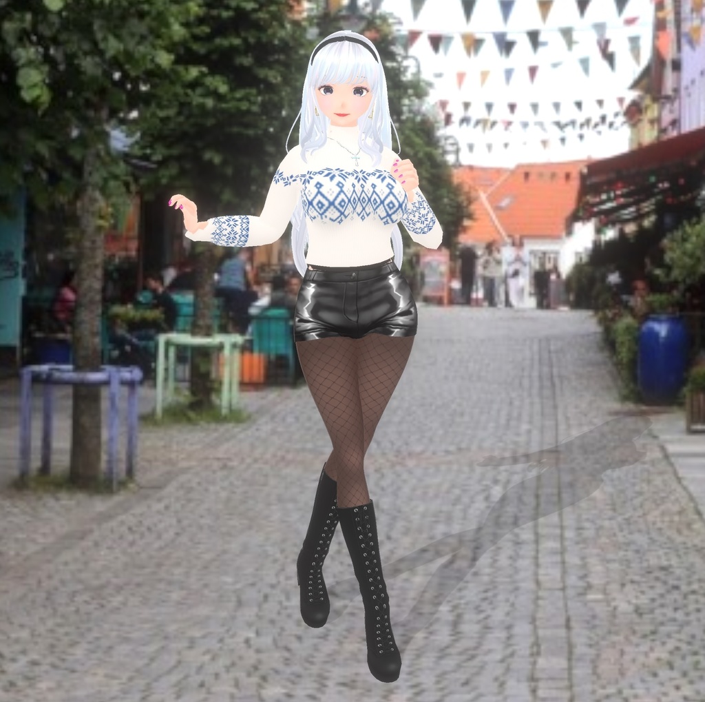 【VRoid衣装】ノルウェー風ニット♡