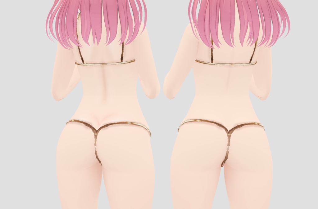 【VRoid】体の陰影をリアルにするテクスチャ♡