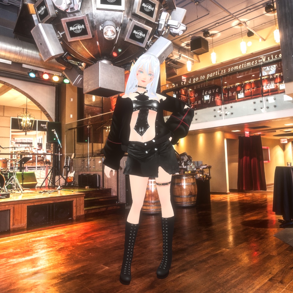 【VRoid衣装】パンクっぽいセット♡