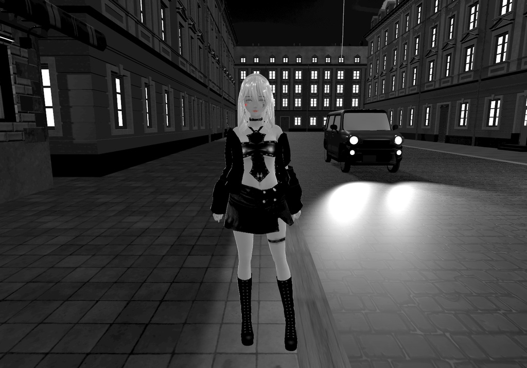 【VRoid衣装】パンクっぽいセット♡