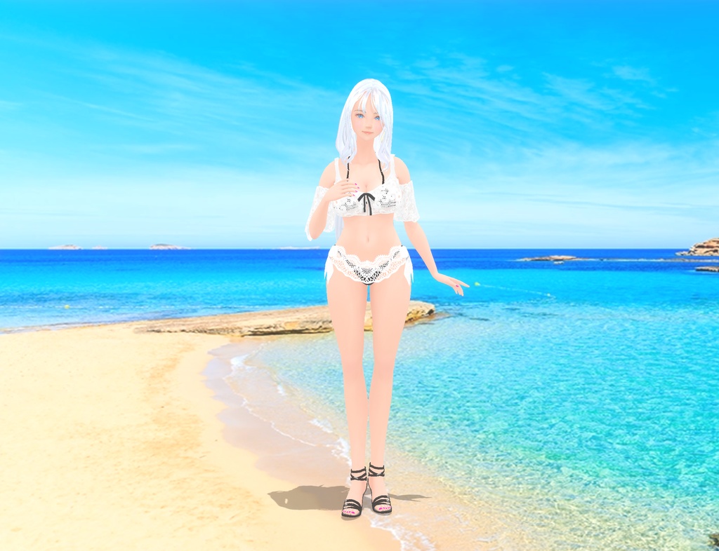 【VRoid衣装】マイクロだけどマイクロじゃないビキニ２♡