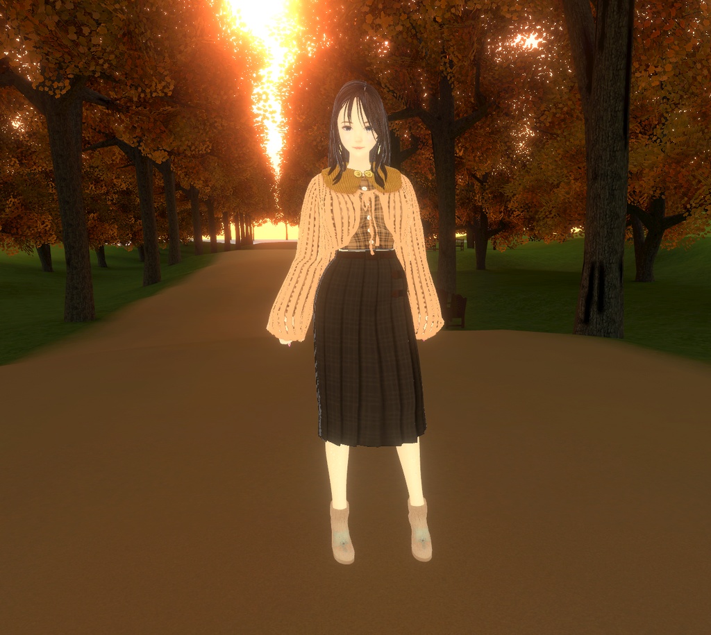 【VRoid衣装】秋コーデ♡