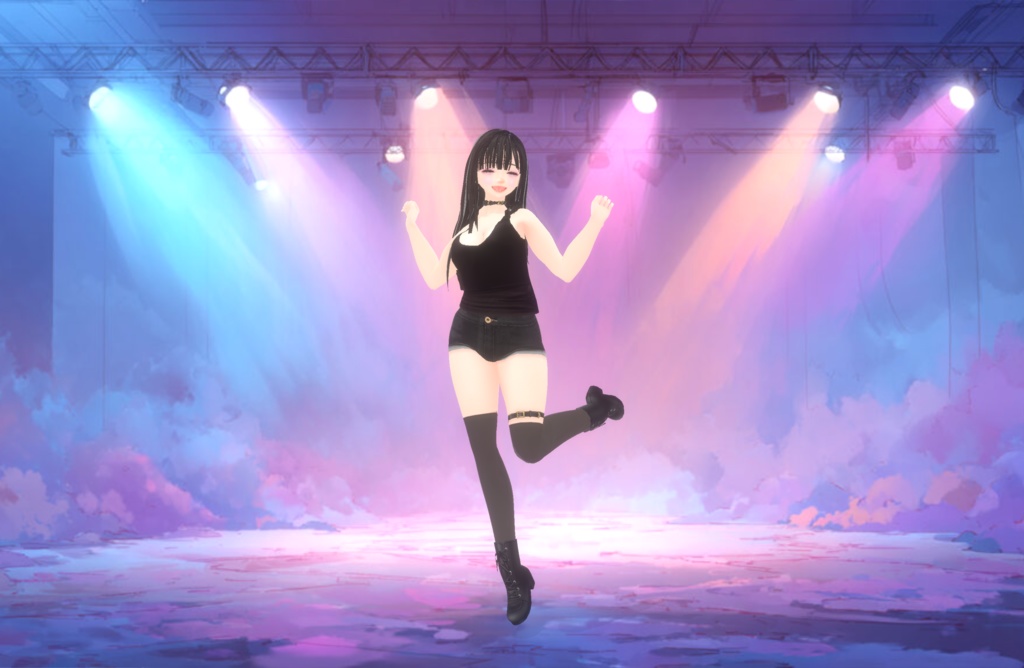 オリジナルVRoid/VRMアバター「Mono」 / Original VRoid/VRM avatar "Mono"