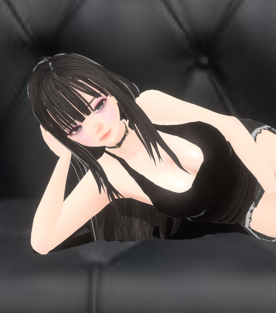 オリジナルVRoid/VRMアバター「Mono」 / Original VRoid/VRM avatar "Mono"