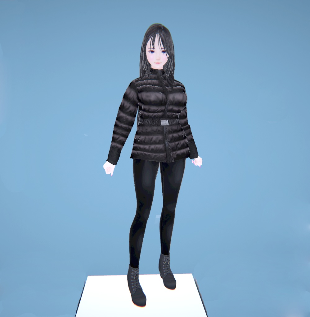 【VRoid衣装】ダウンジャケット2種♡