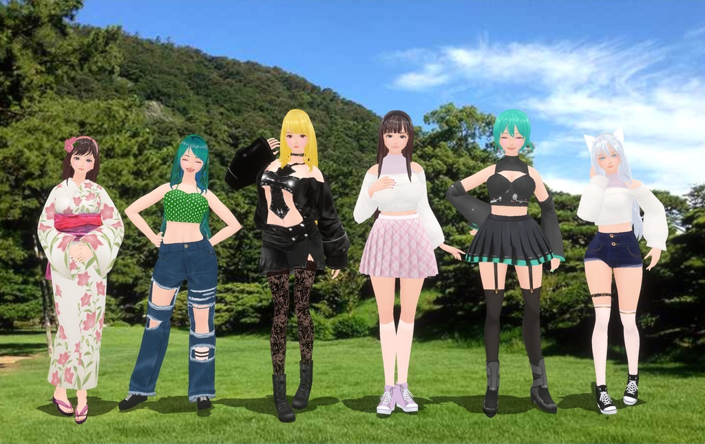 【VRoidアバター・衣装制作】作成依頼♡