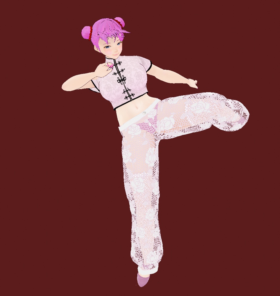 【VRoid衣装】メッシュパンツ♡