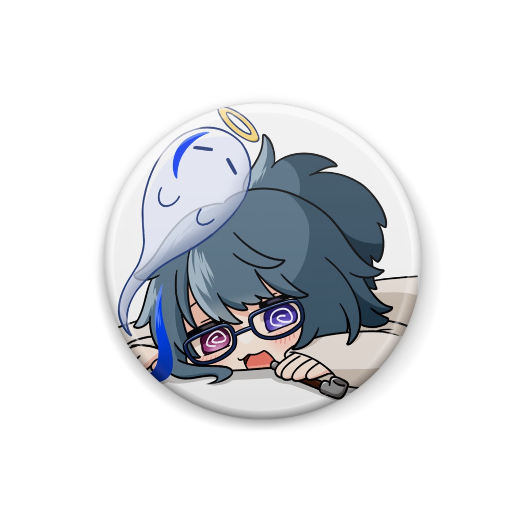 ムナヅキ 魂抜け缶バッジ